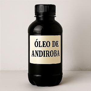 ÓLEO VEGETAL DE ANDIROBA 100ML PURO 100% NATURAL - INSUMO PARA COSMÉTICOS, SABONETES E HIDRATANTES