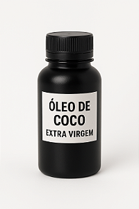 ÓLEO VEGETAL DE COCO EXTRA VIRGEM 100ML PURO 100% NATURAL - INSUMO PARA COSMÉTICOS, SABONETES E HIDRATANTES