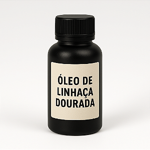 ÓLEO VEGETAL DE LINHAÇA DOURADA 100ML PURO 100% NATURAL - INSUMO PARA COSMÉTICOS, SABONETES E HIDRATANTES