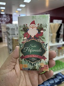 NATAL 03 - ENVELOPE SACHÊ AROMÁTICO/PERFUMADO - IMPRESSO EM PAPEL VERGÊ - INCLUI SACO PLÁSTICO - UNIDADE