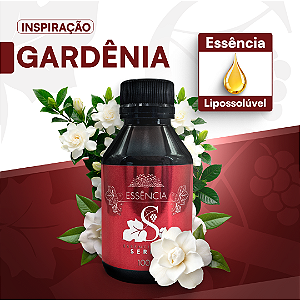 GARDÊNIA - ESSÊNCIA LIPOSOLÚVEL - PREMIUM E CONCENTRADA PARA VELAS, SABONETES E COSMÉTICOS ARTESANAIS
