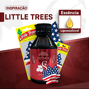 INSP. LITTLE TREE - ESSÊNCIA LIPOSOLÚVEL - PREMIUM E CONCENTRADA PARA VELAS, SABONETES E COSMÉTICOS ARTESANAIS