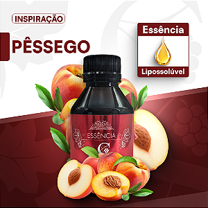 PÊSSEGO - ESSÊNCIA LIPOSOLÚVEL - PREMIUM E CONCENTRADA PARA VELAS, SABONETES E COSMÉTICOS ARTESANAIS