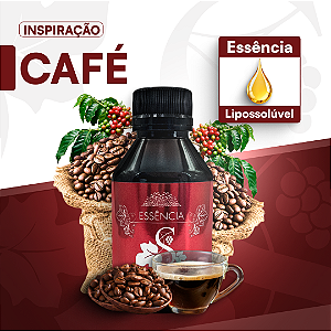 CAFÉ - ESSÊNCIA LIPOSOLÚVEL - PREMIUM E CONCENTRADA PARA VELAS, SABONETES E COSMÉTICOS ARTESANAIS