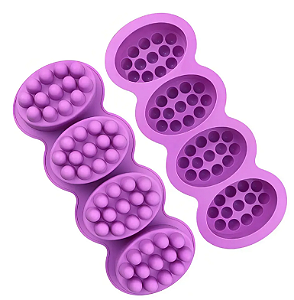 FORMA DE SILICONE MASSAGEADORA