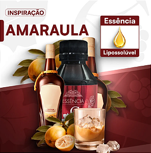 AMARULA 100ML ESSÊNCIA LIPOSOLÚVEL - PREMIUM E CONCENTRADA PARA VELAS, SABONETES E COSMÉTICOS ARTESANAIS