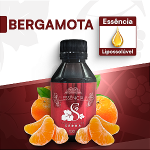BERGAMOTA 100ML ESSÊNCIA LIPOSOLÚVEL - PREMIUM E CONCENTRADA PARA VELAS, SABONETES E COSMÉTICOS ARTESANAIS