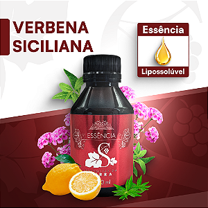 VERBENA SICILIANA 100ML ESSÊNCIA LIPOSOLÚVEL - PREMIUM E CONCENTRADA PARA VELAS, SABONETES E COSMÉTICOS ARTESANAIS