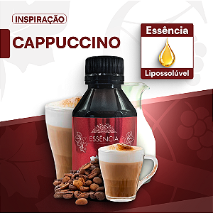 CAPUCCINO 100ML ESSÊNCIA LIPOSOLÚVEL - PREMIUM E CONCENTRADA PARA VELAS, SABONETES E COSMÉTICOS ARTESANAIS