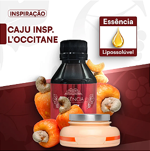 CAJÚ 100ML ESSÊNCIA LIPOSOLÚVEL - PREMIUM E CONCENTRADA PARA VELAS, SABONETES E COSMÉTICOS ARTESANAIS