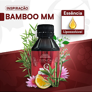 BAMBOO 100ML ESSÊNCIA LIPOSOLÚVEL - PREMIUM E CONCENTRADA PARA VELAS, SABONETES E COSMÉTICOS ARTESANAIS