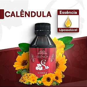 CALÊNDULA 100ML ESSÊNCIA LIPOSOLÚVEL - PREMIUM E CONCENTRADA PARA VELAS, SABONETES E COSMÉTICOS ARTESANAIS