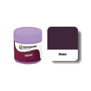CORANTE EM PÓ PARA VELA  ROXO - 7 GRS - SARAMANIL