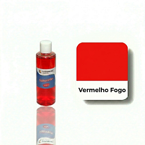 CORANTE VERMELHO FOGO  P/ SABONETES E COSMÉTICOS 100ML - SARAMANIL