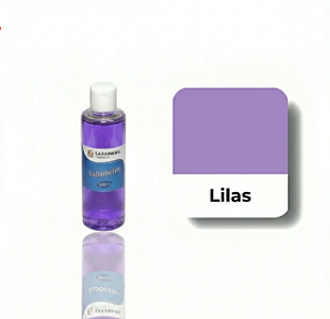 CORANTE LÍQUIDO LILÁS  P/ SABONETES E COSMÉTICOS 100ML - SARAMANIL