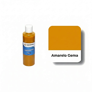CORANTE LÍQUIDO AMARELO GEMA  P/ SABONETES E COSMÉTICOS 100ML - SARAMANIL