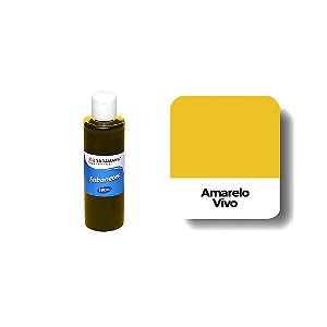 CORANTE LÍQUIDO AMARELO VIVO P/ SABONETES E COSMÉTICOS 100ML - SARAMANIL