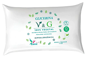 BASE GLICERINADA 100% VEGETAL E VEGANA V&G TRANSPARENTE