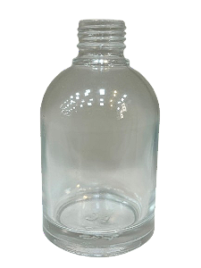FRASCO DE VIDRO RUBELITA TRANSPARENTE 200ML