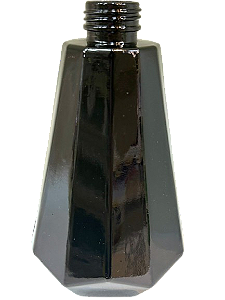 FRASCO DE VIDRO TOPÁZIO PRETO 300ML