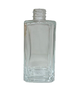 FRASCO DE VIDRO SQUARE TRANSPARENTE 250ML