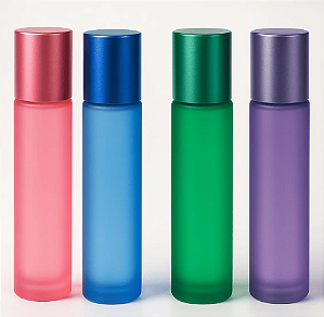 VIDRO ROLLON 10ML COLORIDO SORTIDOS