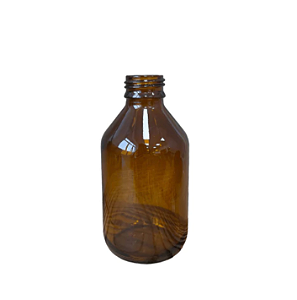 FRASCO DE VIDRO AMBAR 120 ML