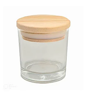 COPO DE VIDRO COM TAMPA 70 MLS