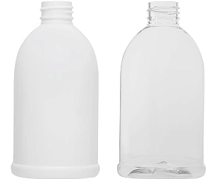 SABONETEIRA CILÍNDRICA PET TRANSPARENTE 380 ML ROSCA 28