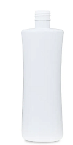 FRASCO PET CINTURADO BRANCO PARA SHAMPOO 300ML R20/410