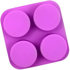 FORMA DE SILICONE PARA SABONETE REDONDO