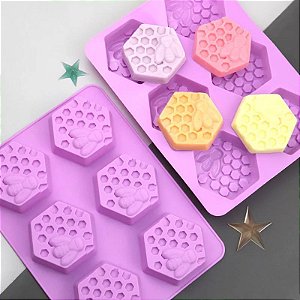 FORMADE SILICONE PARA SABONETE ABELHA