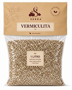 VERMICULITA EXPANDIDA PACOTE 1 LITRO