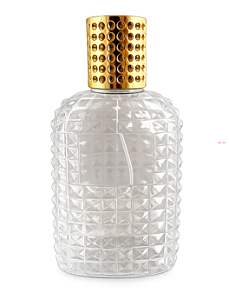 FRASCO DE VIDRO PERFUME INSPIRAÇÃO VALENTINO DOURADO 100ML