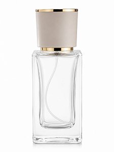 FRASCO DE VIDRO PERFUME INSPIRAÇÃO CHLOÉ SQUARE 50ML