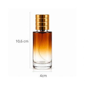 FRASCO DE VIDRO PERFUME SAUVAGE ÂMBAR 50ML