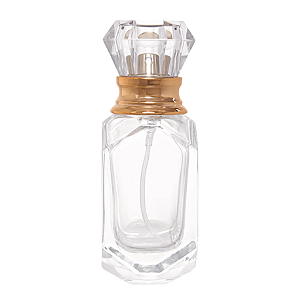 FRASCO DE VIDRO PERFUME VITÓRIA 50ML