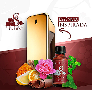 ESSÊNCIA INSP. ONE MILLION PERFUMARIA FINA 20 ML