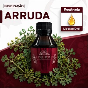 ARRUDA 100ML ESSÊNCIA LIPOSOLÚVEL - PREMIUM E CONCENTRADA PARA VELAS, SABONETES E COSMÉTICOS ARTESANAIS
