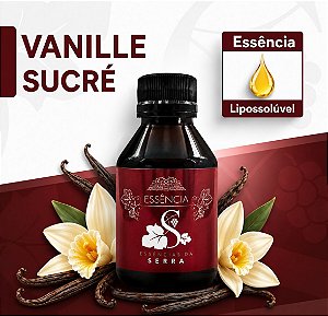 VANILLE SUCRÉ 100ML ESSÊNCIA LIPOSOLÚVEL - PREMIUM E CONCENTRADA PARA VELAS, SABONETES E COSMÉTICOS ARTESANAIS