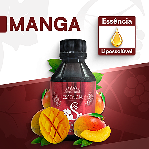 MANGA 100ML ESSÊNCIA LIPOSOLÚVEL - PREMIUM E CONCENTRADA PARA VELAS, SABONETES E COSMÉTICOS ARTESANAIS