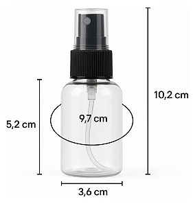 FRASCO PET COM VÁLV 30 ML