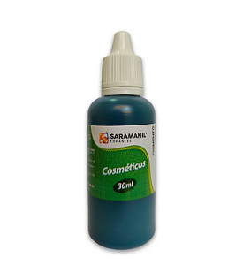 PIGMENTO LÍQUIDO VERDE P/ SABONETES E COSMÉTICOS 30ML - SARAMANIL