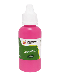 PIGMENTO LÍQUIDO ROSA P/ SABONETES E COSMÉTICOS 30ML - SARAMANIL