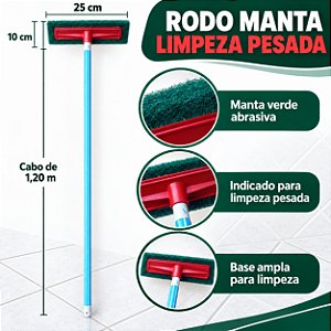 RODO MANTA LIMPEZA PESADA