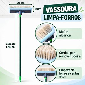 VASSOURA LIMPA FORRO  PLUS 23MM
