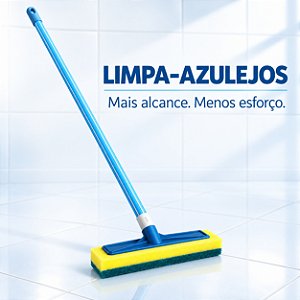 RODO ESPONJA ABRASIVA LIMPA AZULEJO
