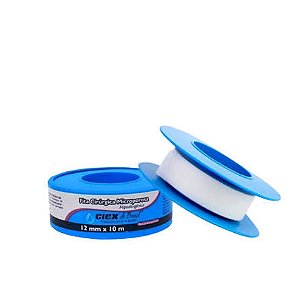 FITA MICROPOROSA BRANCA 12MM X 10M CIEX UN