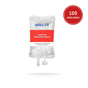 CAIXA 100 UN SORO FISIOLOGICO 0,9% HALEXISTAR 100 ML BOLSA