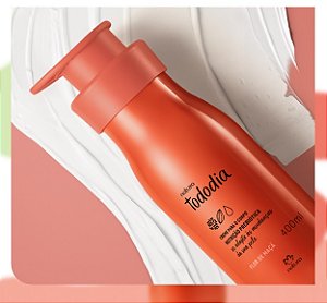 CREME DESODORANTE NUTRITIVO PARA O CORPO TODODIA FLOR DE MAÇÃ  400ML